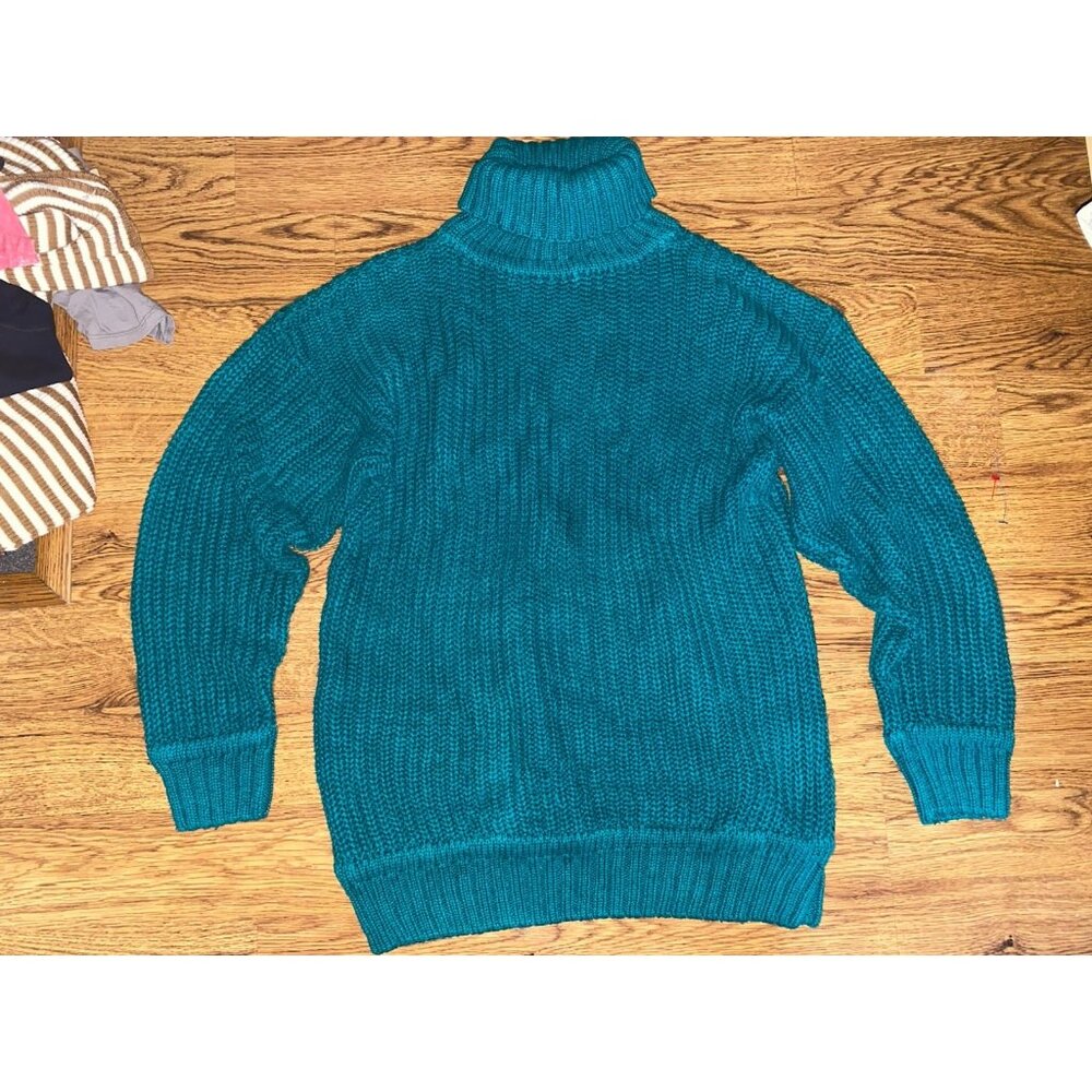 Vintage 80s Gap Clothing Company Womens Green Sweater Size Medium